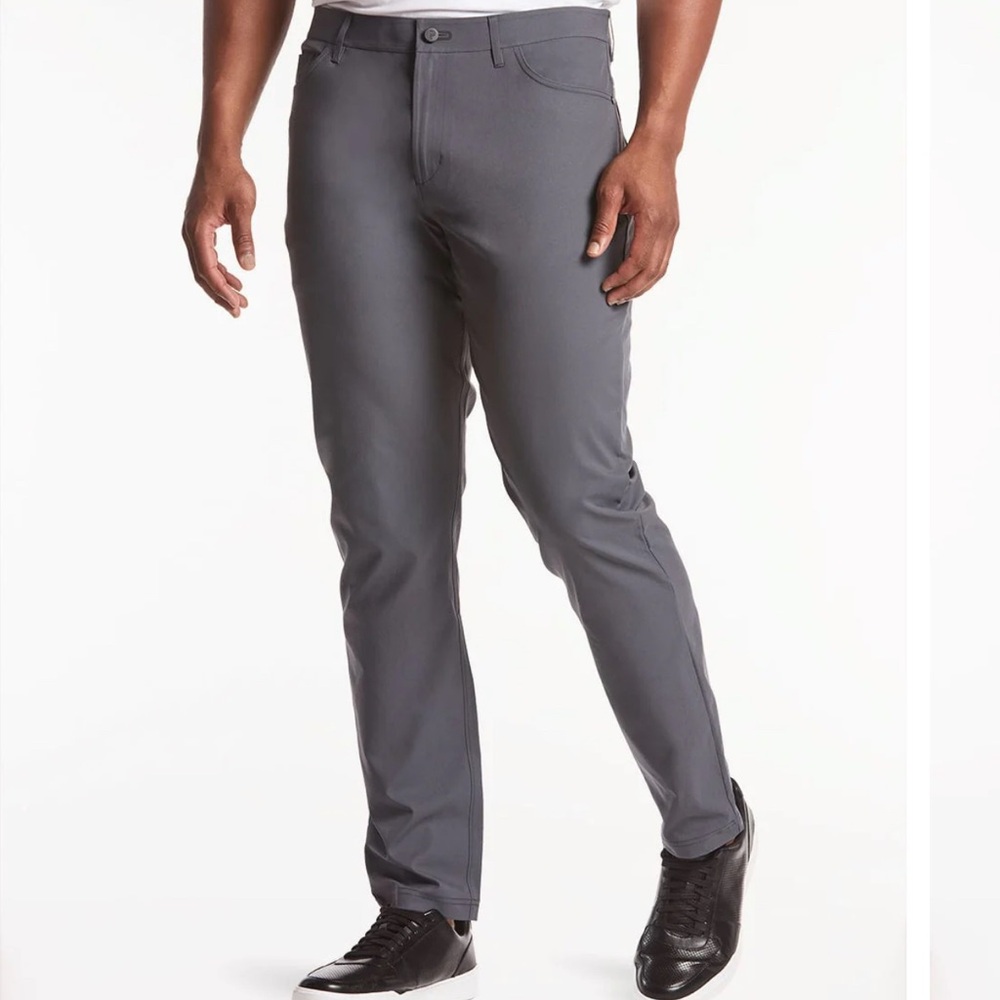 Public Rec Dealmaker Workday 5-Pocket Pants Gray 40x36 Stretch Performance NWOT